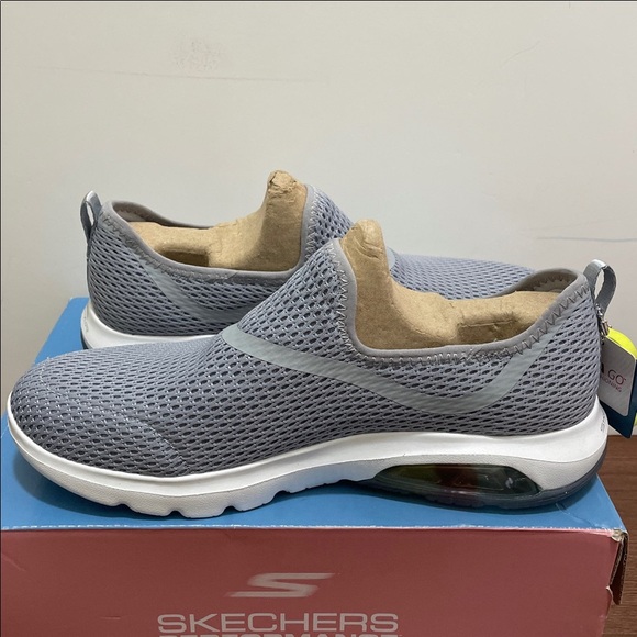 Skechers GOwalk Air Twirl White Sneakers - Picture 3 of 9